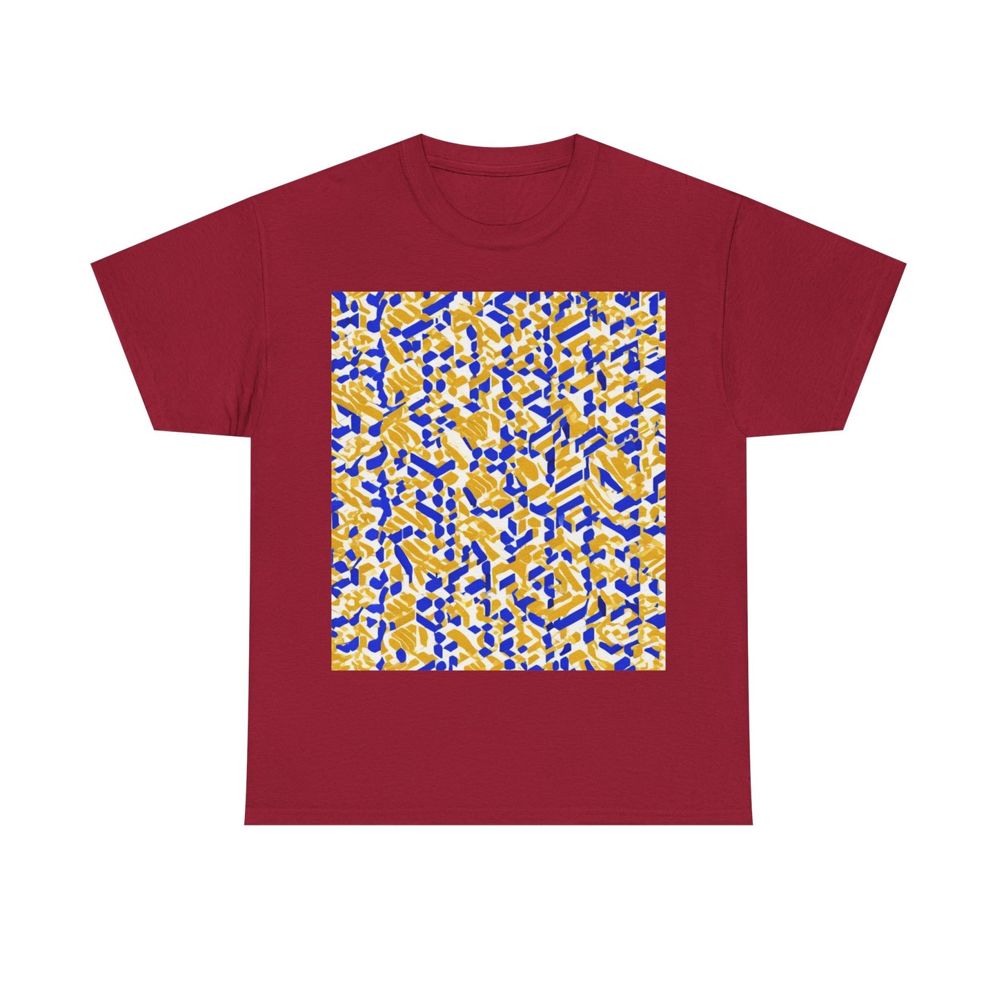 boostlete-rise-grind-pattern-sprint-isometric-0319 — Unisex Heavy Cotton Tee (Gildan 5000)