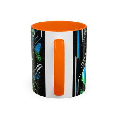 boostlete-boost-mode-type-constancia-gana-diagonal-badge-0185 — Accent Mug 11oz/15oz