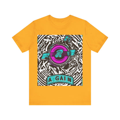 boostlete-boost-mode-type-again-badge-monoline-0293 — Unisex Jersey Short Sleeve (B+C 3001)