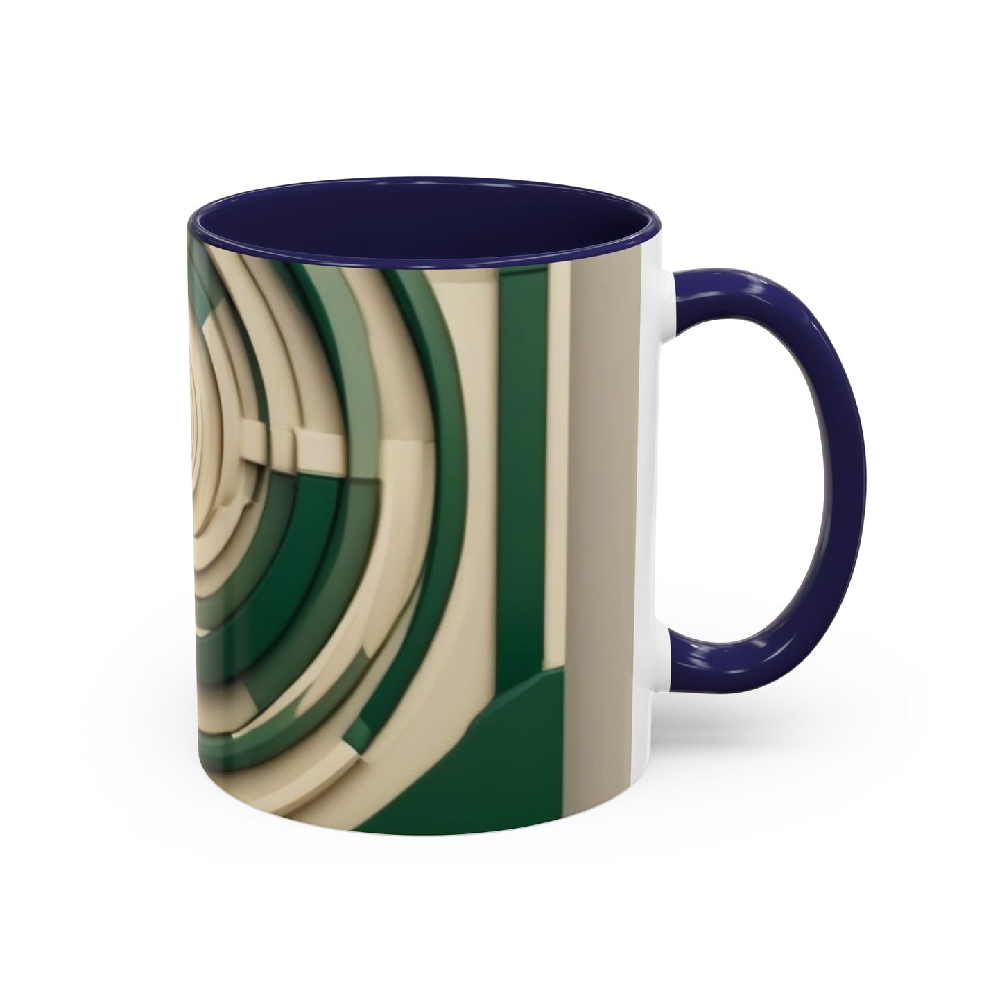 boostlete-mile-by-mile-icon-target-3d-modern-0306 — Accent Mug 11/15oz