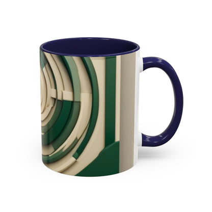 boostlete-mile-by-mile-icon-target-3d-modern-0306 — Accent Mug 11/15oz