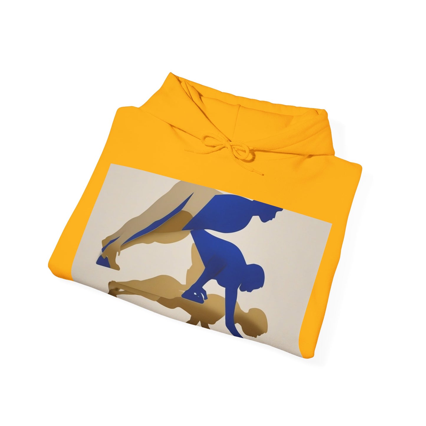 boostlete-mile-by-mile-scene-push-up-duotone-paper-0040 — Unisex Heavy Blend Hooded Sweatshirt (Gildan)