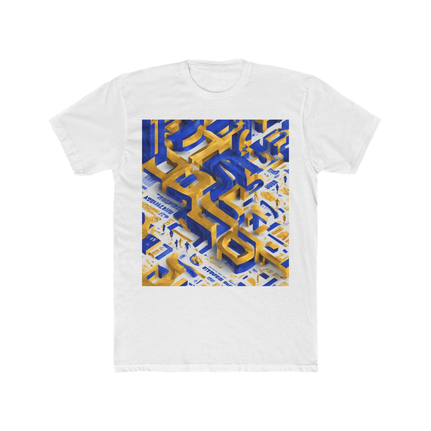 boostlete-iron-intent-type-one-more-rep-arc-isometric-0069 — Unisex Cotton Crew Tee (NL 3600)