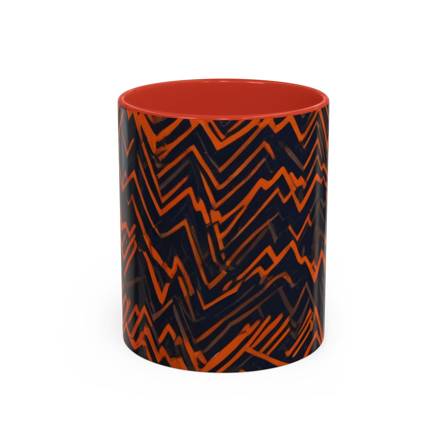 boostlete-rise-grind-pattern-ekg-modern-0155 — Accent Mug 11oz/15oz