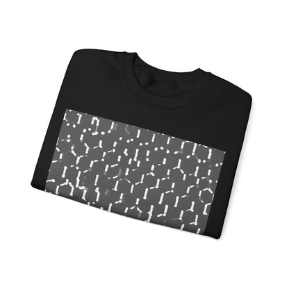 boostlete-recovery-progress-pattern-dotted-industrial-0355 — Unisex Heavy Blend Crewneck (G18000)
