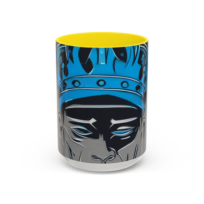boostlete-am-crew-icon-crown-grainy-monoline-0022 — Accent Mug 11oz/15oz