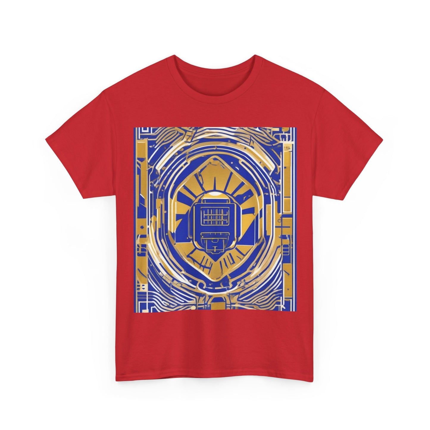 boostlete-mile-by-mile-icon-battery-motion-monoline-0002 — Unisex Heavy Cotton Tee (Gildan 5000)