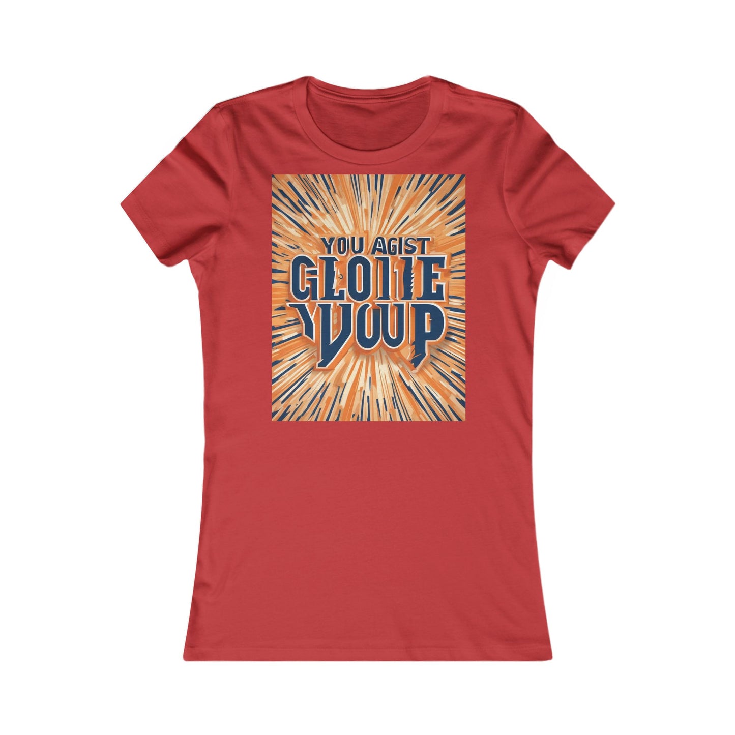 boostlete-rise-grind-type-you-against-you-split-modern-0145 — Women's Favorite Tee (B+C 6004)