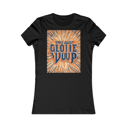 boostlete-rise-grind-type-you-against-you-split-modern-0145 — Women's Favorite Tee (B+C 6004)