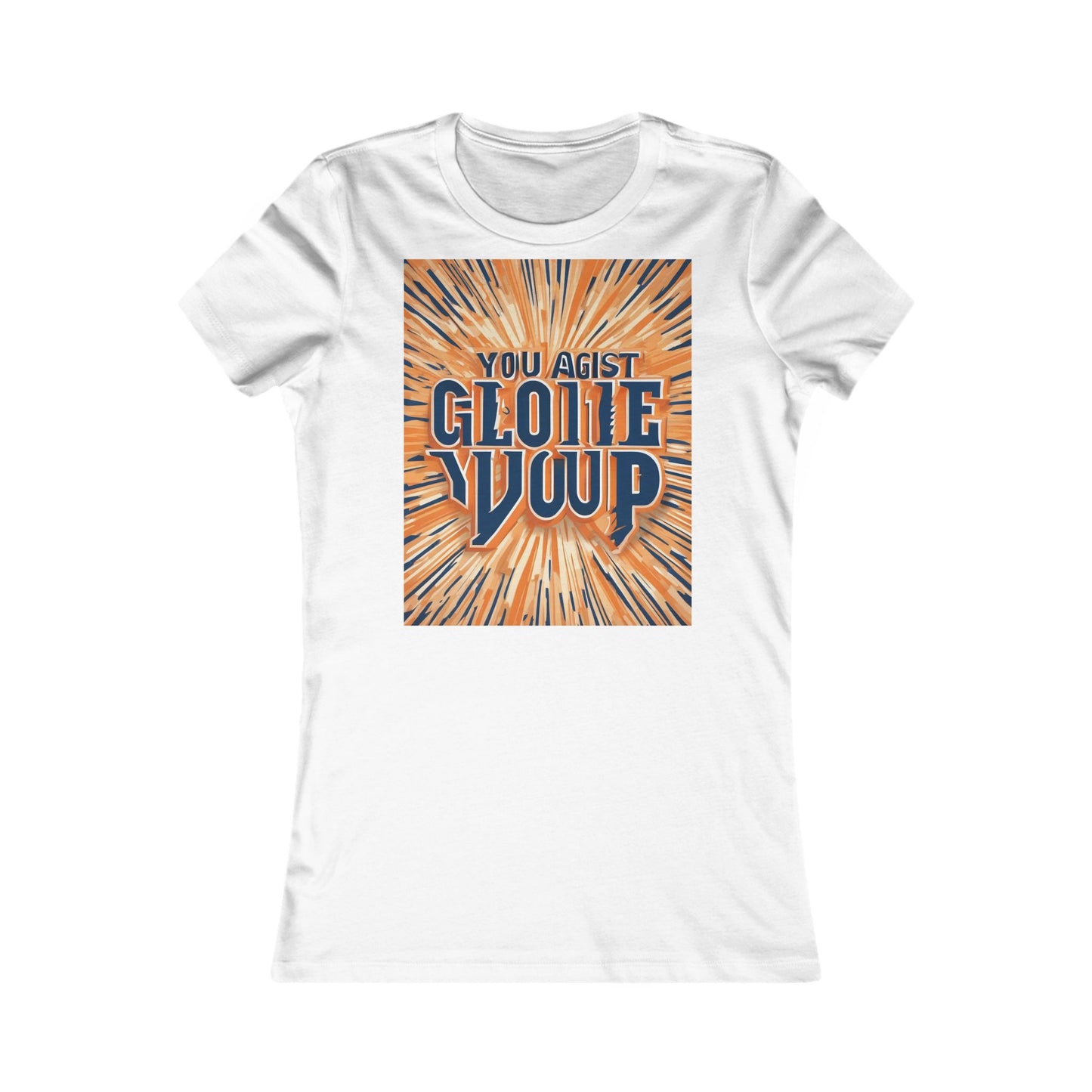 boostlete-rise-grind-type-you-against-you-split-modern-0145 — Women's Favorite Tee (B+C 6004)