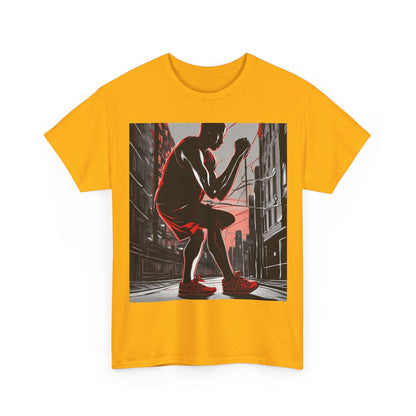 boostlete-am-crew-scene-runner-high-retro-0268 — Unisex Heavy Cotton Tee (Gildan 5000)