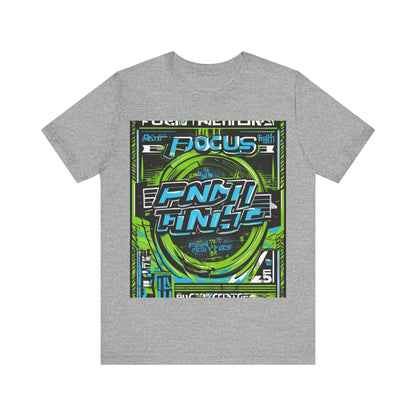 boostlete-iron-intent-type-focus-finish-big-retro-0177 — Unisex Jersey Short Sleeve (B+C 3001)