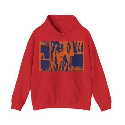 boostlete-rise-grind-scene-deadlift-3d-paper-0812 — Unisex Heavy Blend Hoodie (G18500)