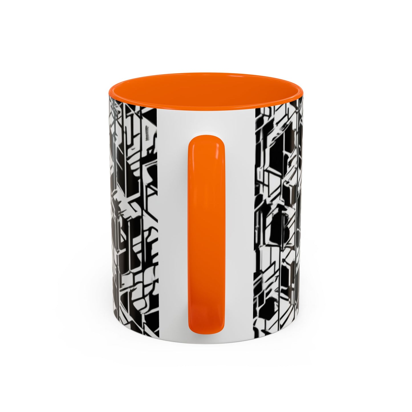 boostlete-field-day-pattern-micro-blueprint-0927 — Accent Mug 11/15oz
