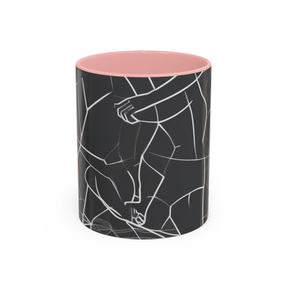 boostlete-pr-season-scene-runner-outline-geometric-1072 — Accent Mug 11/15oz