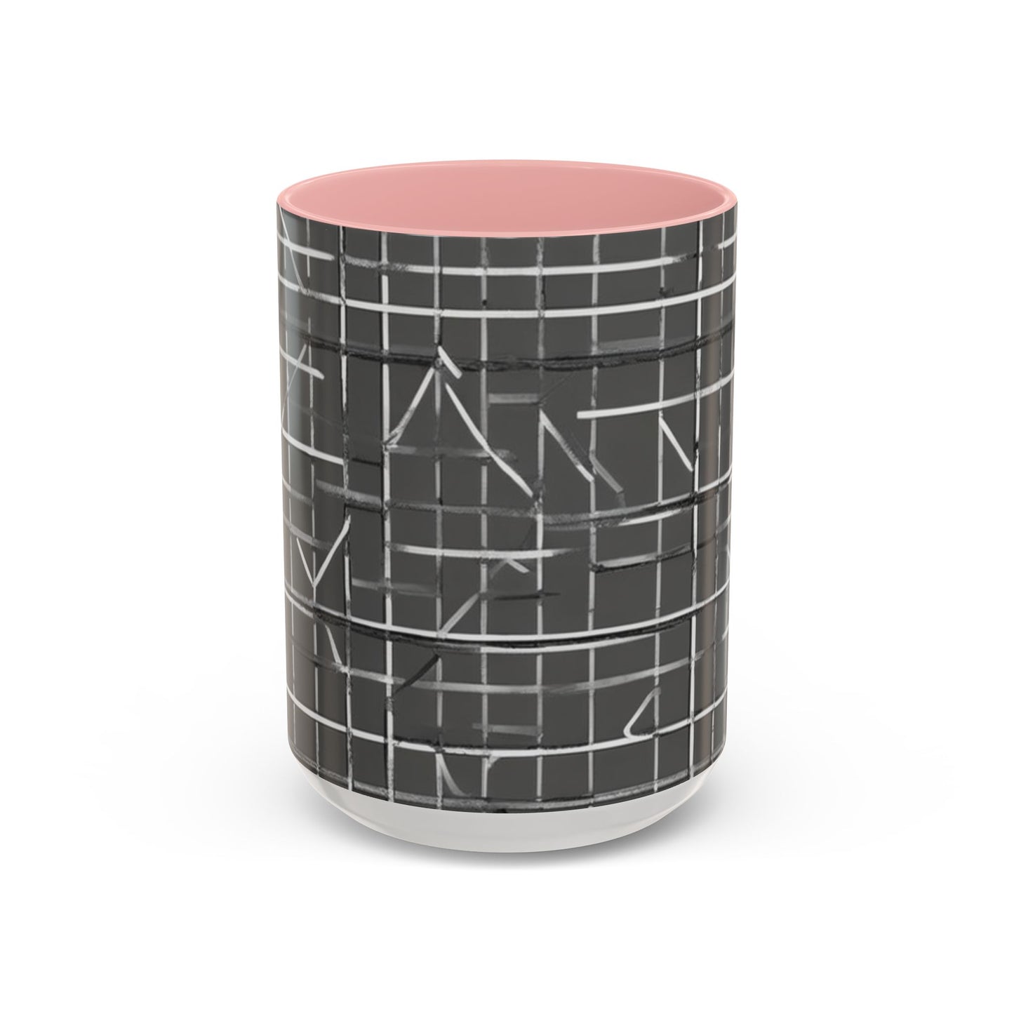 boostlete-rise-grind-pattern-plate-number-monoline-0291 — Accent Mug 11/15oz