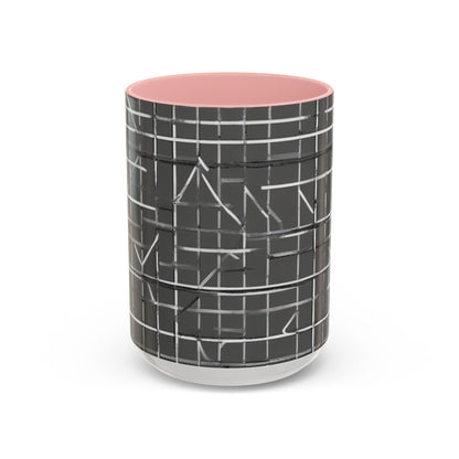 boostlete-rise-grind-pattern-plate-number-monoline-0291 — Accent Mug 11/15oz