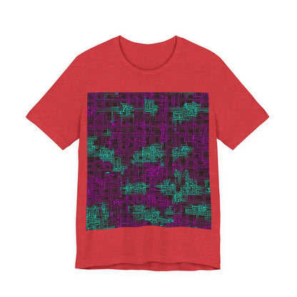 boostlete-boost-mode-pattern-plate-number-monoline-0079 — Unisex Jersey Short Sleeve (B+C 3001)