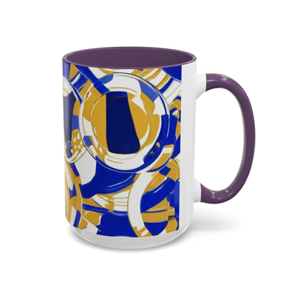 boostlete-field-day-icon-barbell-grainy-line-art-0906 — Accent Mug 11/15oz