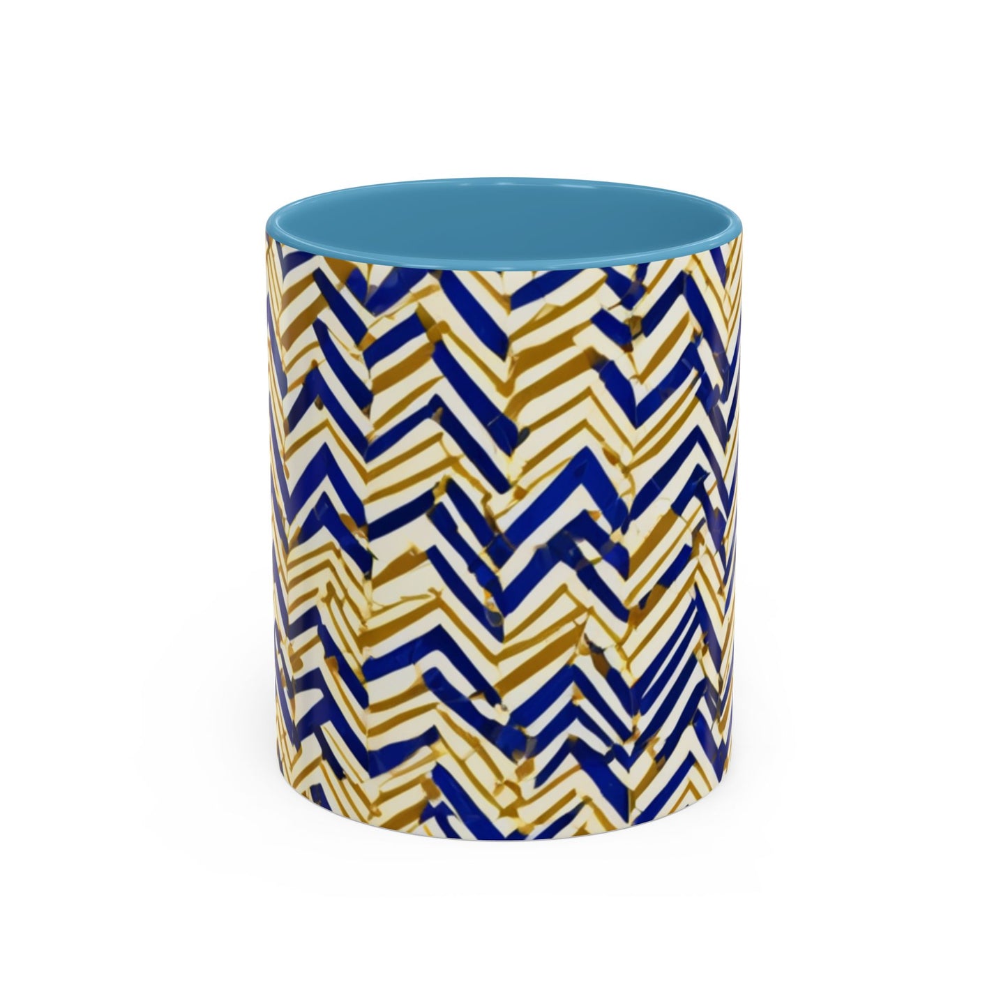 boostlete-boost-mode-pattern-ekg-line-art-0091 — Accent Mug 11oz/15oz
