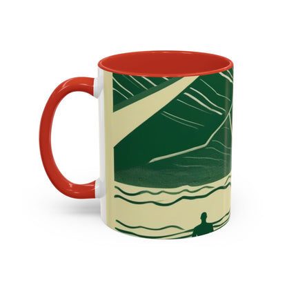 boostlete-mile-by-mile-icon-swimmer-motion-isometric-0078 — Accent Mug 11oz/15oz