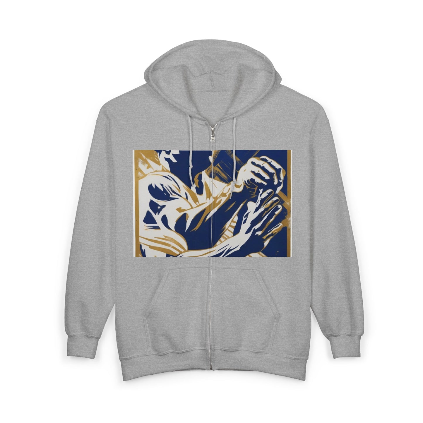 boostlete-pr-season-scene-athlete-high-industrial-0160 — Unisex Heavy Blend Full-Zip Hooded Sweatshirt