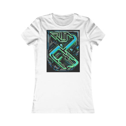 boostlete-boost-mode-type-constancia-gana-diagonal-badge-0185 — Women's Favorite Tee (B+C 6004)