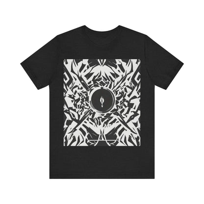 boostlete-am-crew-icon-flame-matte-geometric-0286 — Unisex Jersey Short Sleeve (B+C 3001)