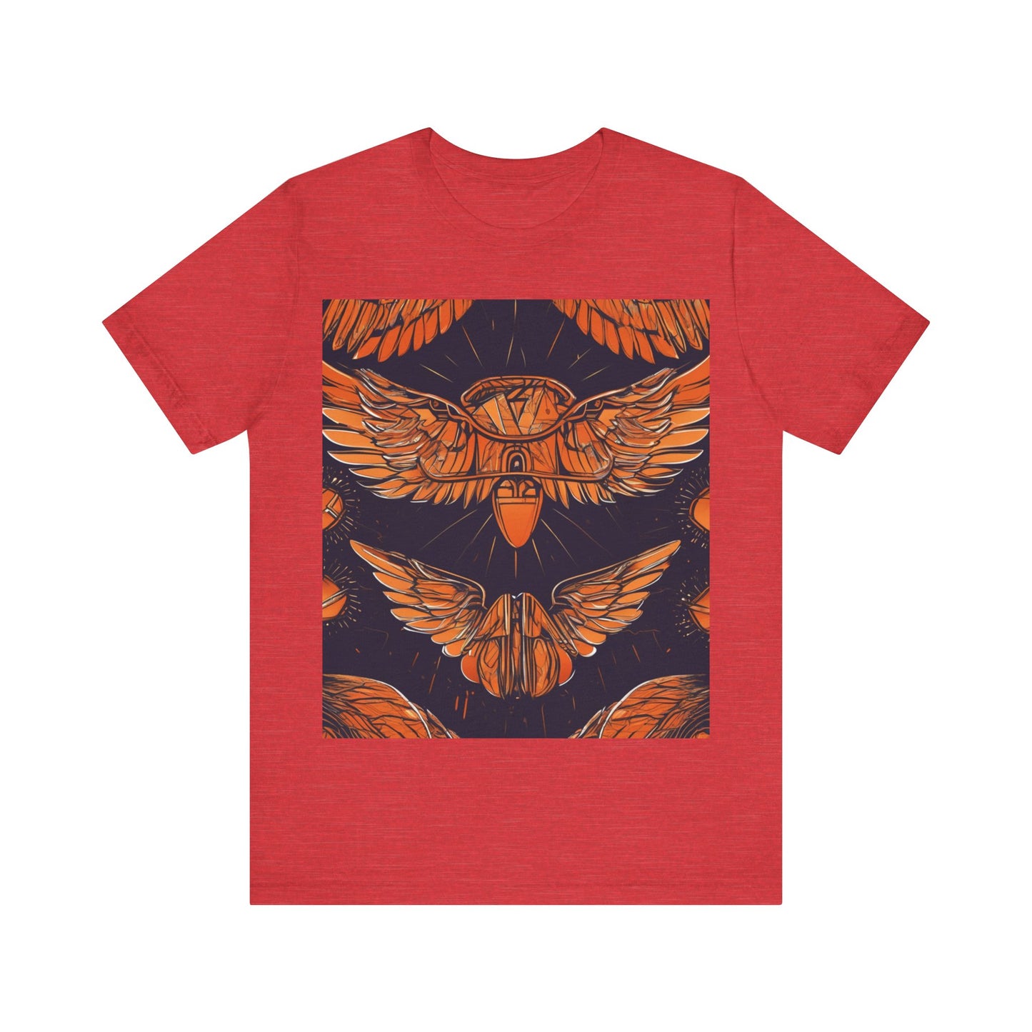 boostlete-field-day-icon-wings-soft-geometric-0298 — Unisex Jersey Short Sleeve (B+C 3001)