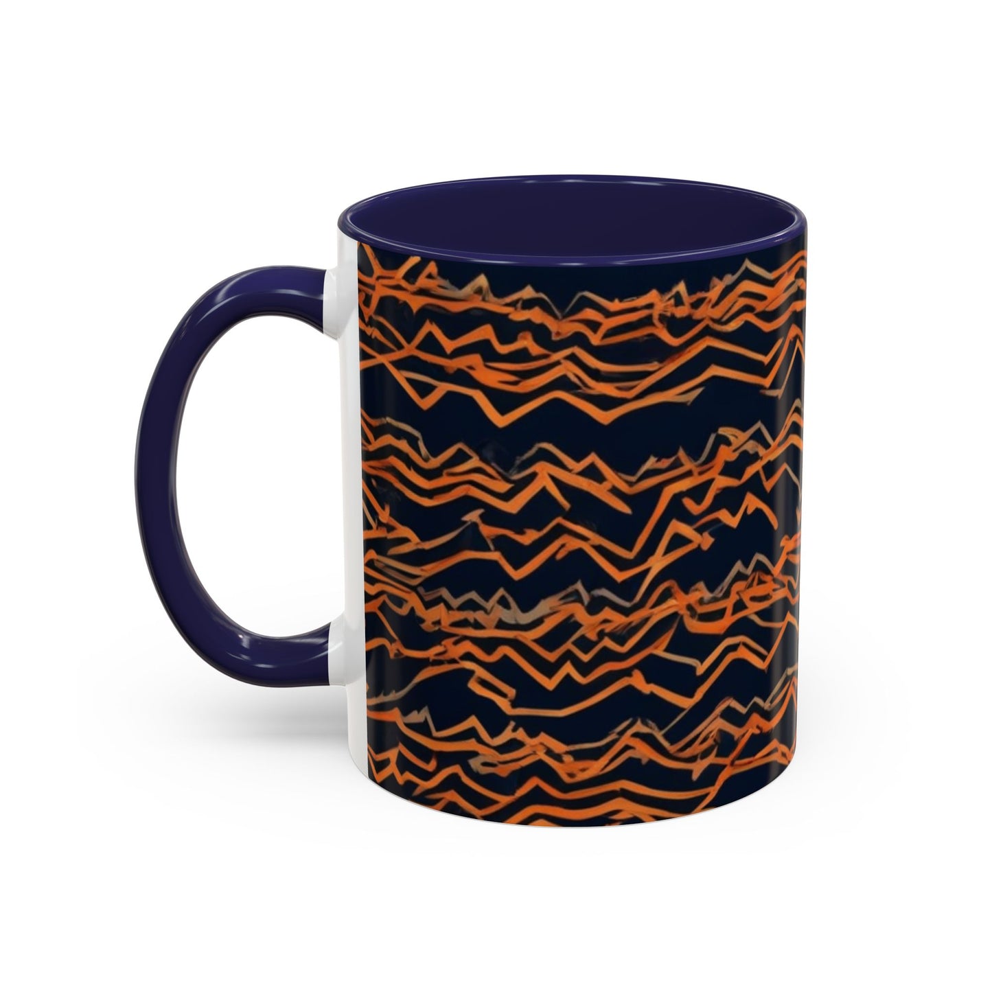 boostlete-field-day-pattern-ekg-bold-0135 — Accent Mug 11oz/15oz