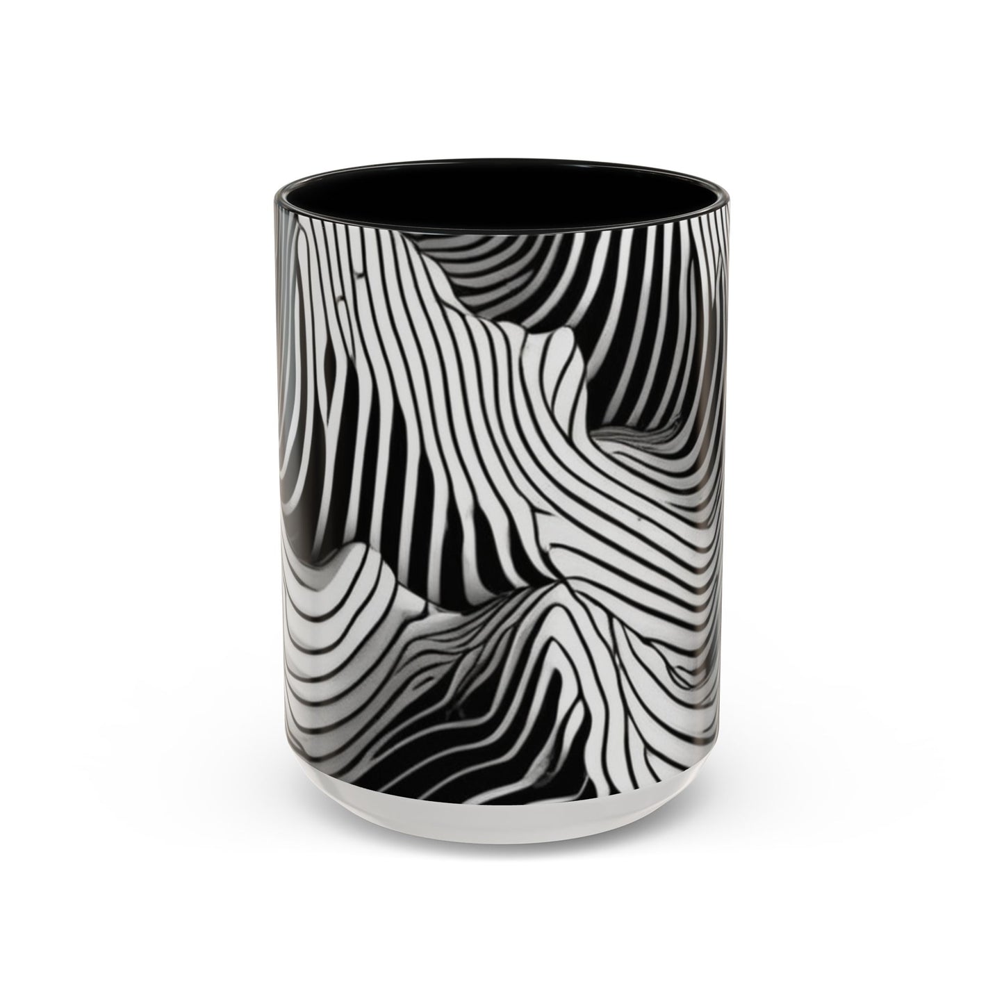 boostlete-field-day-pattern-topographic-isometric-0211 — Accent Mug 11oz/15oz
