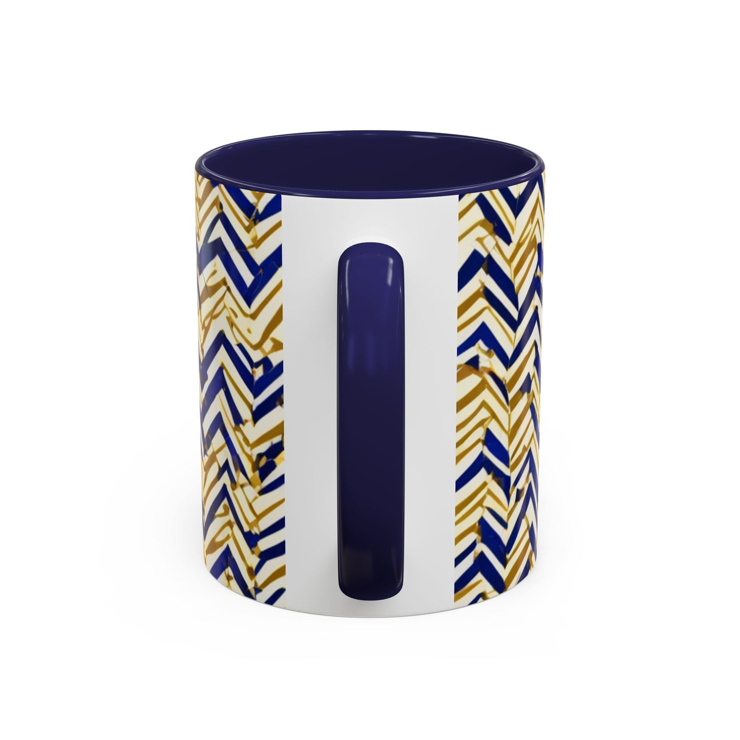boostlete-boost-mode-pattern-ekg-line-art-0091 — Accent Mug 11oz/15oz