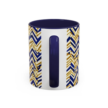 boostlete-boost-mode-pattern-ekg-line-art-0091 — Accent Mug 11oz/15oz