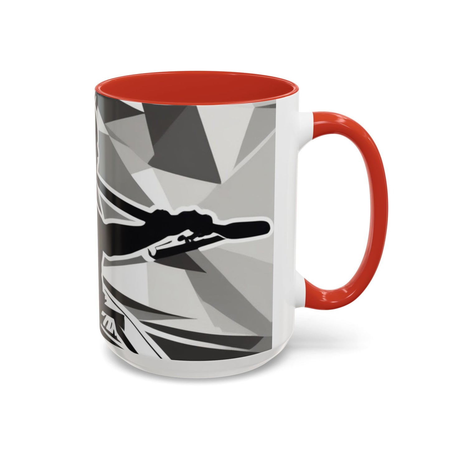 boostlete-am-crew-scene-rower-outline-geometric-0060 — Accent Mug 11oz/15oz