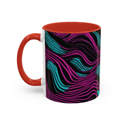 boostlete-recovery-progress-pattern-topographic-engraved-0119 — Accent Mug 11oz/15oz
