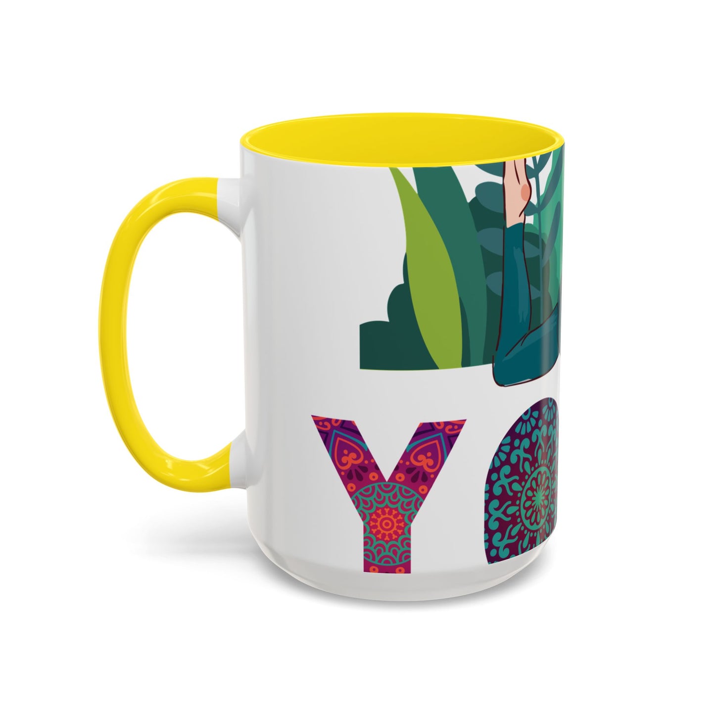 Yoga (41) — Accent Mug 11oz/15oz