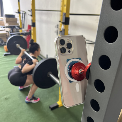 Dual Magnetic Gym Phone Holder