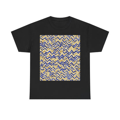 boostlete-boost-mode-pattern-ekg-line-art-0091 — Unisex Heavy Cotton Tee (Gildan 5000)
