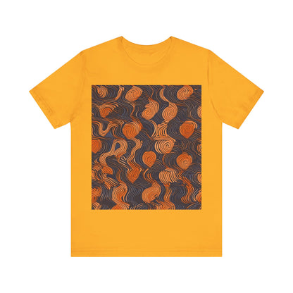 boostlete-iron-intent-pattern-topographic-engraved-0019 — Unisex Jersey Short Sleeve (B+C 3001)