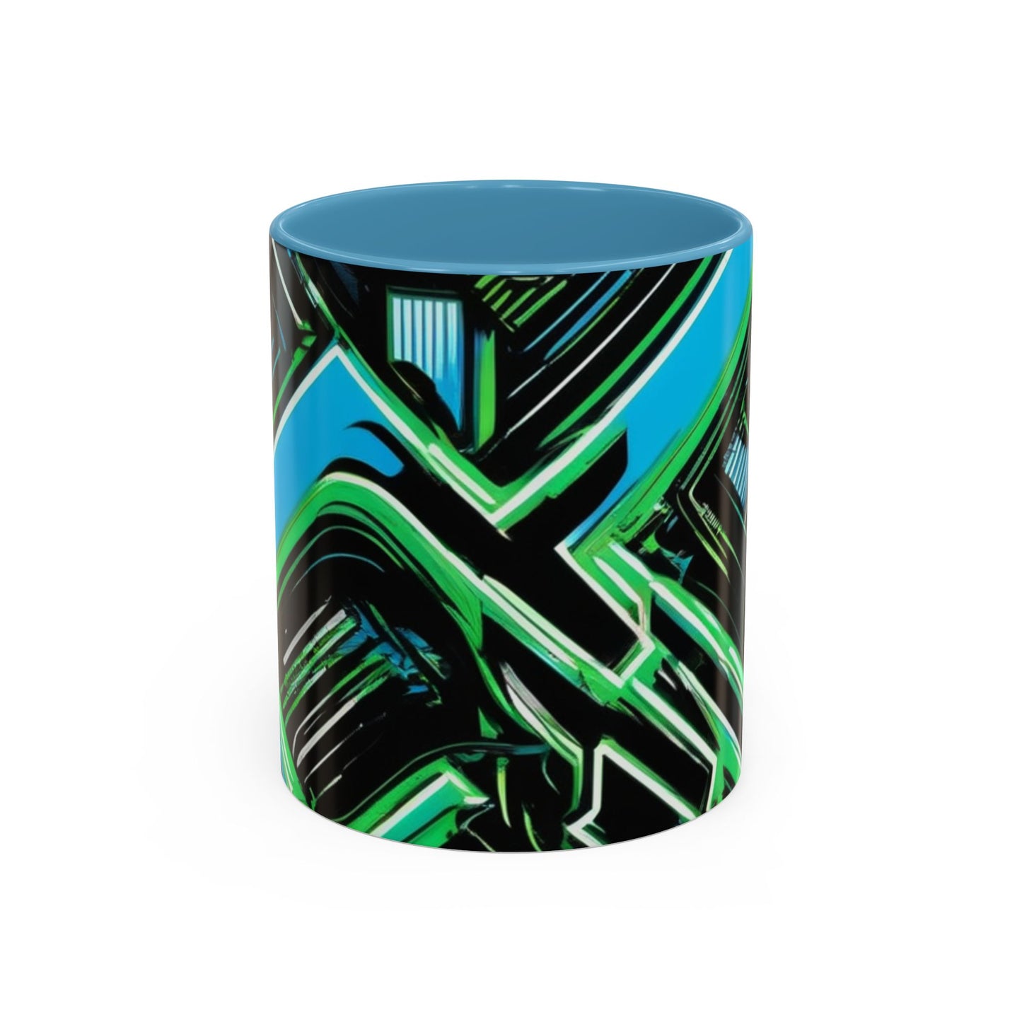 boostlete-boost-mode-type-constancia-gana-diagonal-badge-0185 — Accent Mug 11oz/15oz