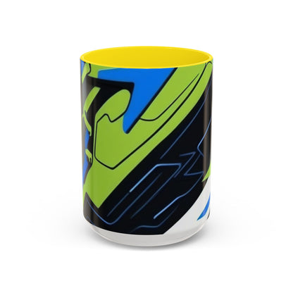 boostlete-quiet-power-icon-sneaker-duotone-paper-0066 — Accent Mug 11oz/15oz