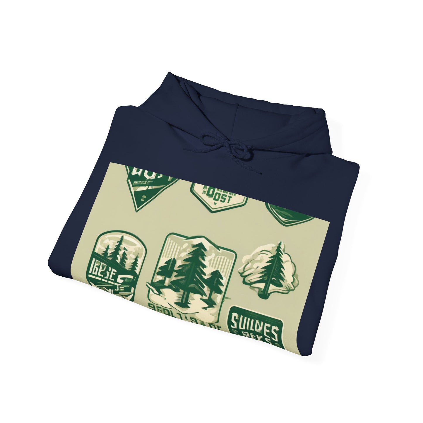 boostlete-mile-by-mile-type-go-get-one-micro-isometric-0441 — Unisex Heavy Blend Hoodie (G18500)