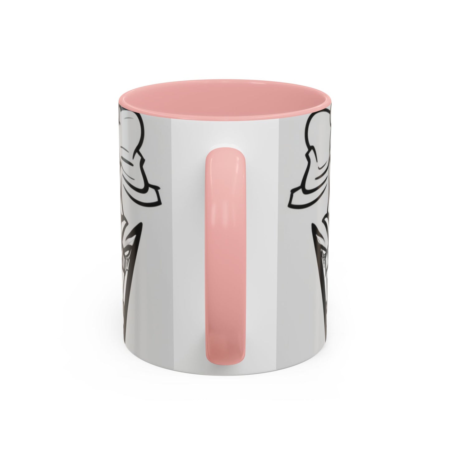 boostlete-quiet-power-icon-crown-outline-badge-0130 — Accent Mug 11oz/15oz