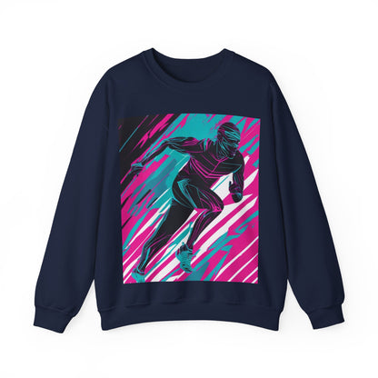 boostlete-mile-by-mile-scene-sprinter-motion-modern-0828 — Unisex Heavy Blend Crewneck (G18000)