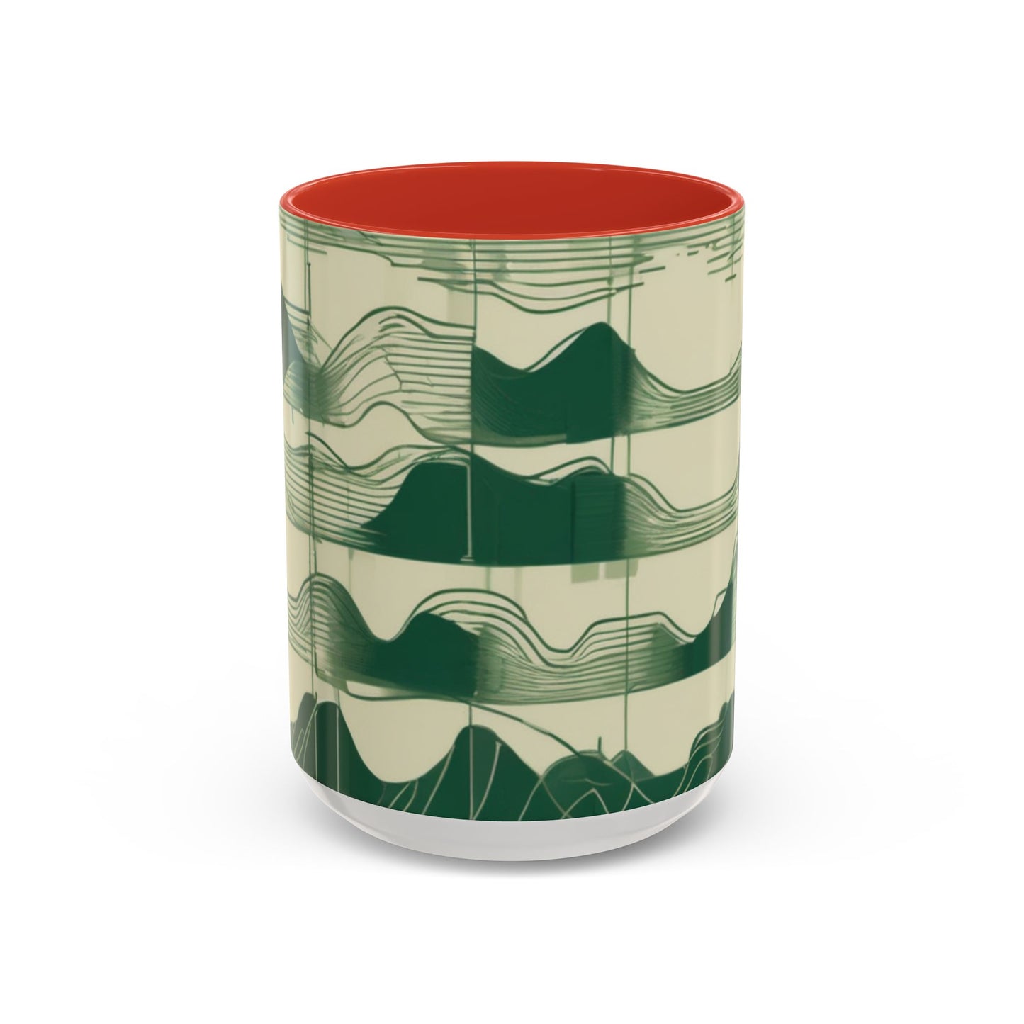 boostlete-mile-by-mile-pattern-audio-blueprint-0971 — Accent Mug 11/15oz