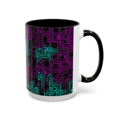 boostlete-boost-mode-pattern-plate-number-monoline-0079 — Accent Mug 11oz/15oz