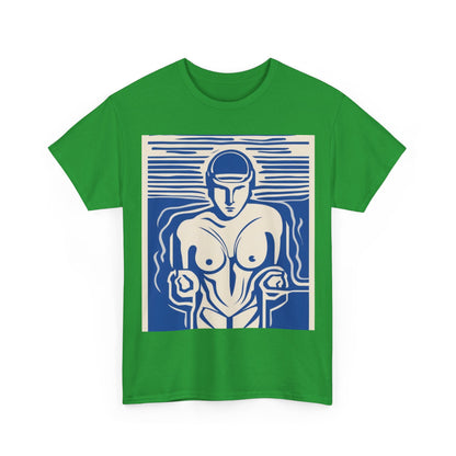 boostlete-boost-mode-icon-swimmer-motion-vector-0062 — Unisex Heavy Cotton Tee (Gildan 5000)