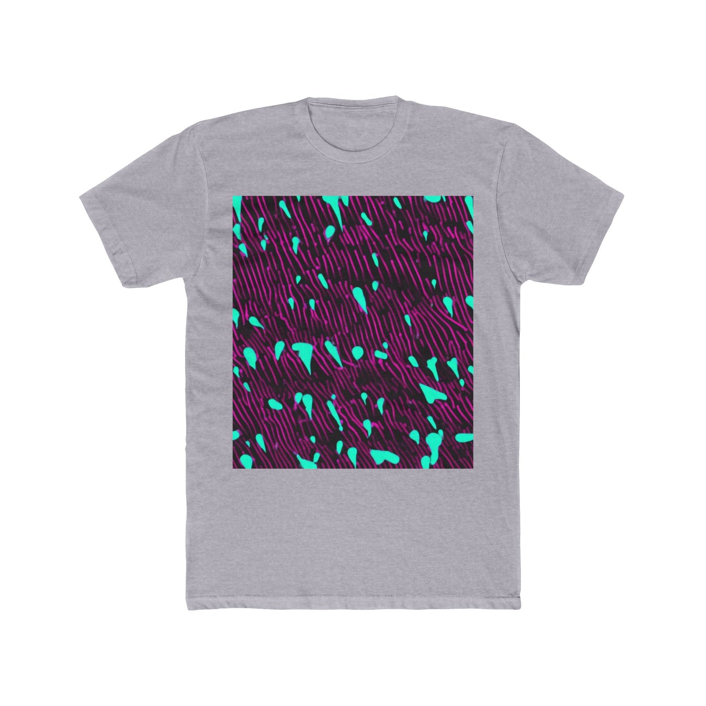 boostlete-am-crew-pattern-dotted-vector-0027 — Unisex Cotton Crew Tee (NL 3600)