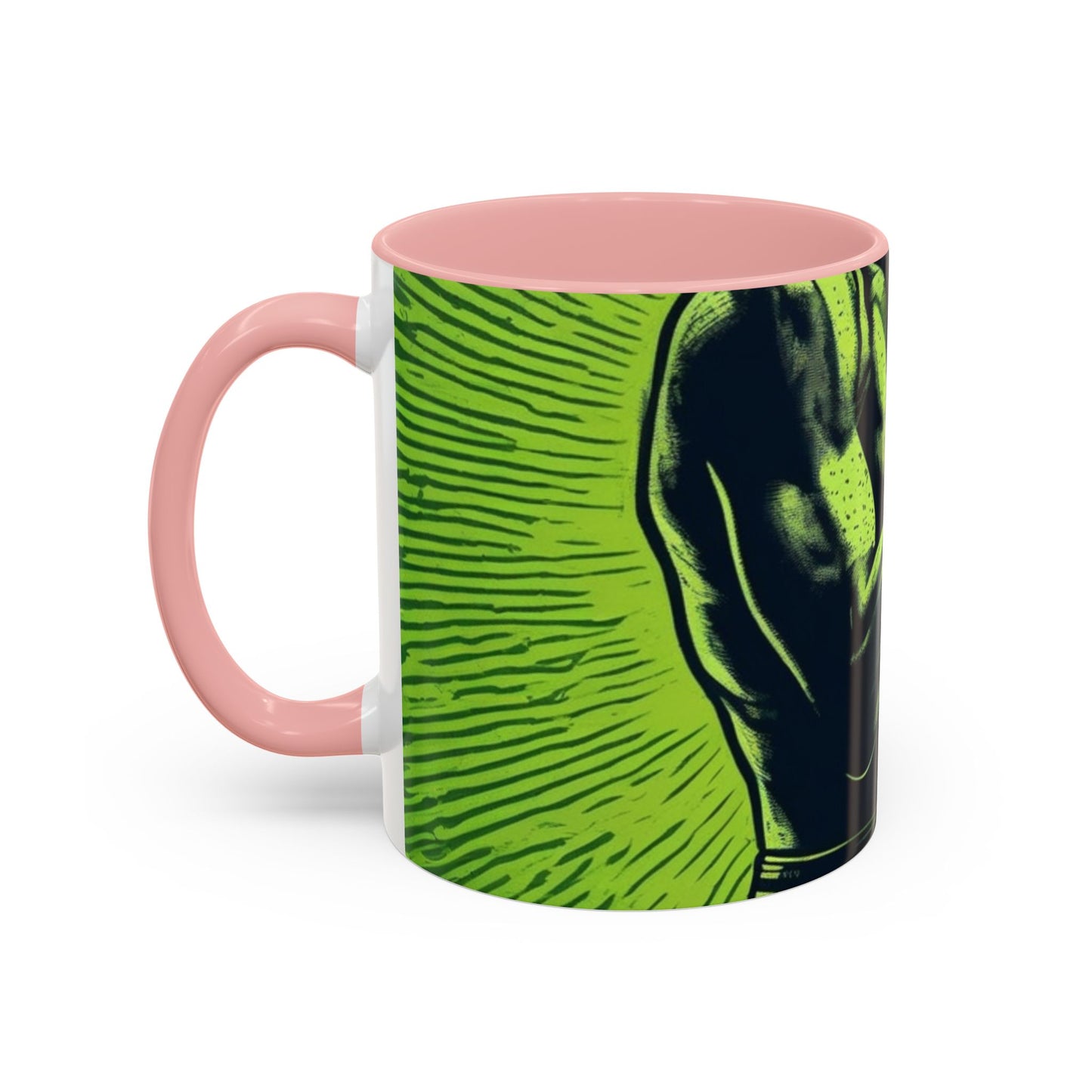 boostlete-mile-by-mile-scene-boxer-halftone-engraved-0112 — Accent Mug 11oz/15oz