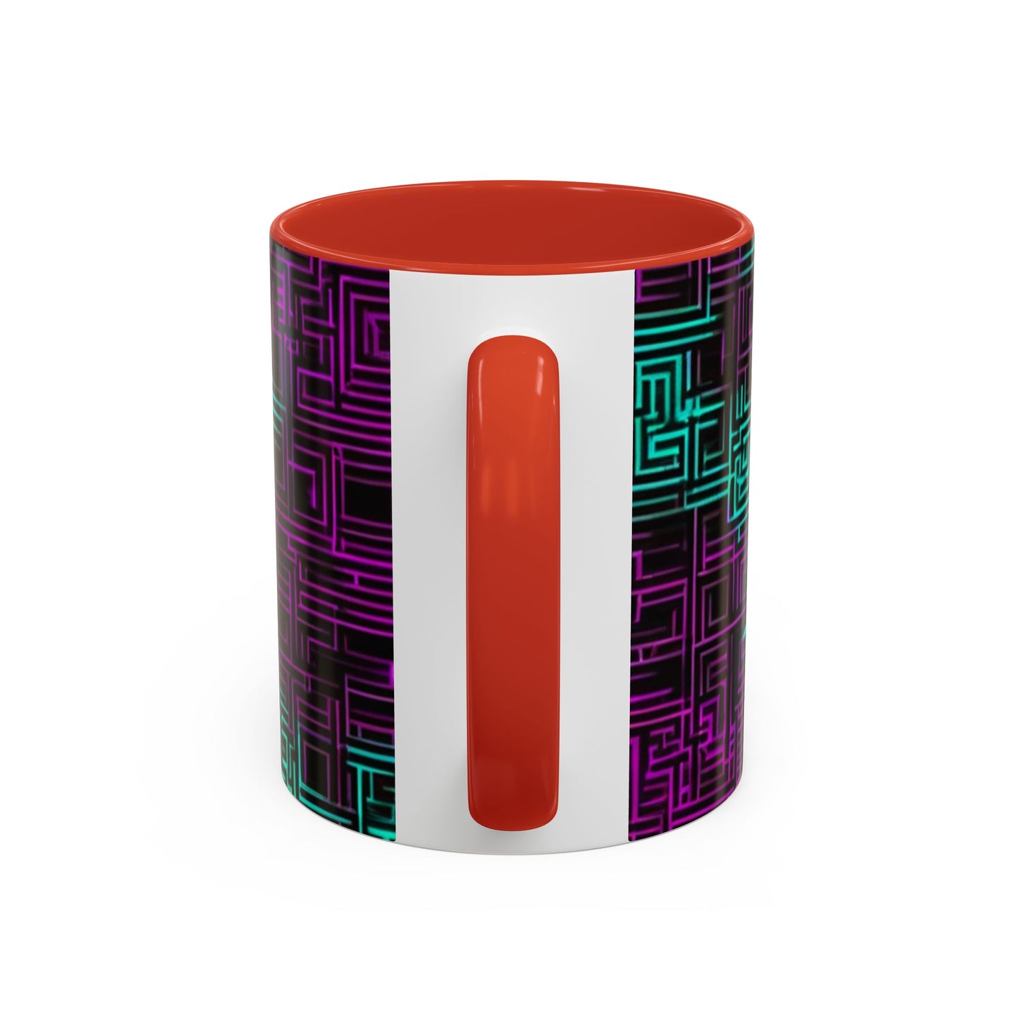 boostlete-boost-mode-pattern-plate-number-monoline-0079 — Accent Mug 11oz/15oz